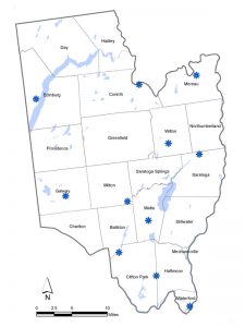 Saratoga County Map